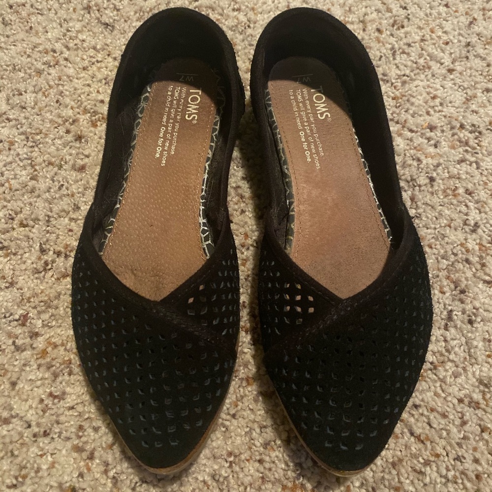 Toms Julie Flat - Size 7